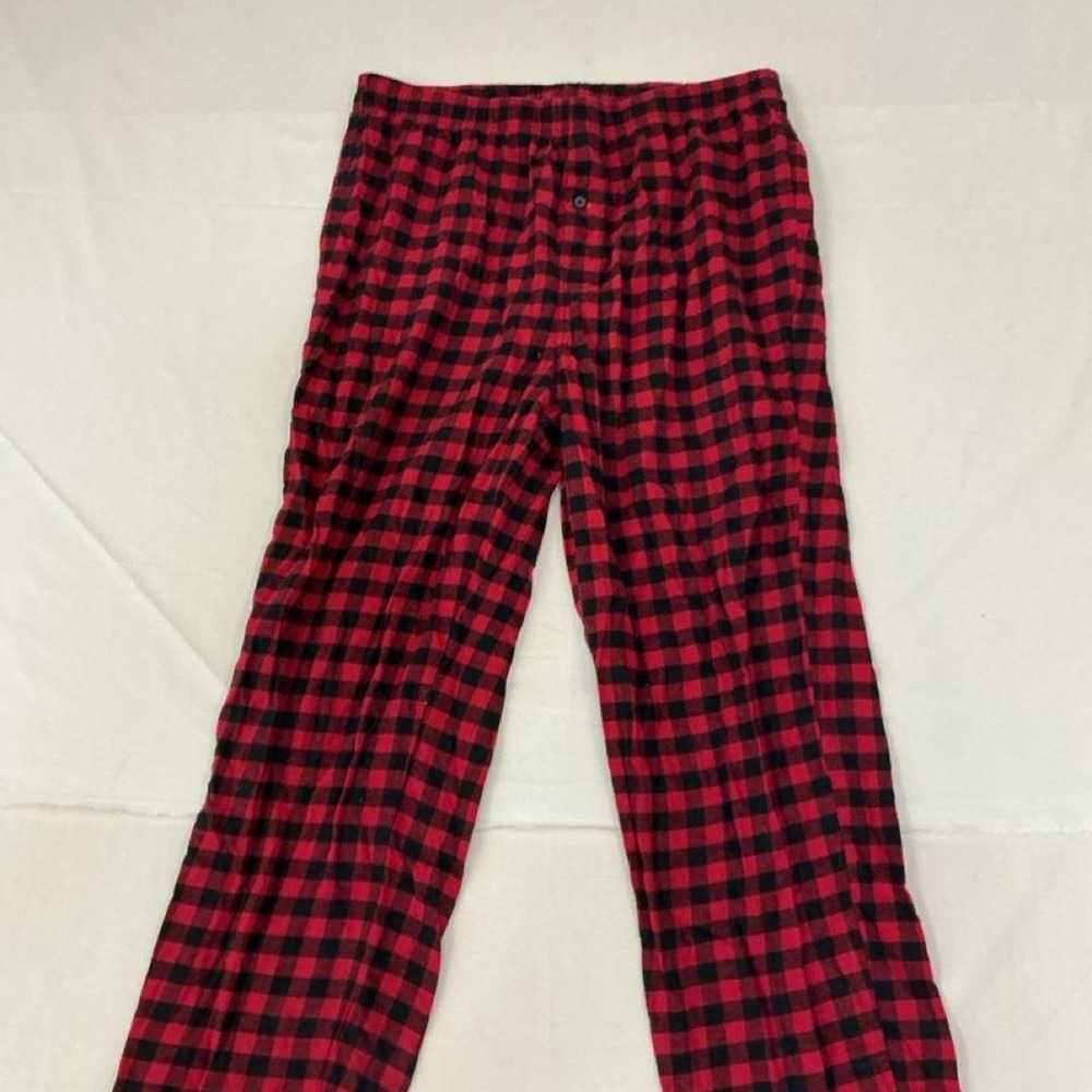Red & black buffalo‎ plaid pajama lounge pants by Amazon Essentials